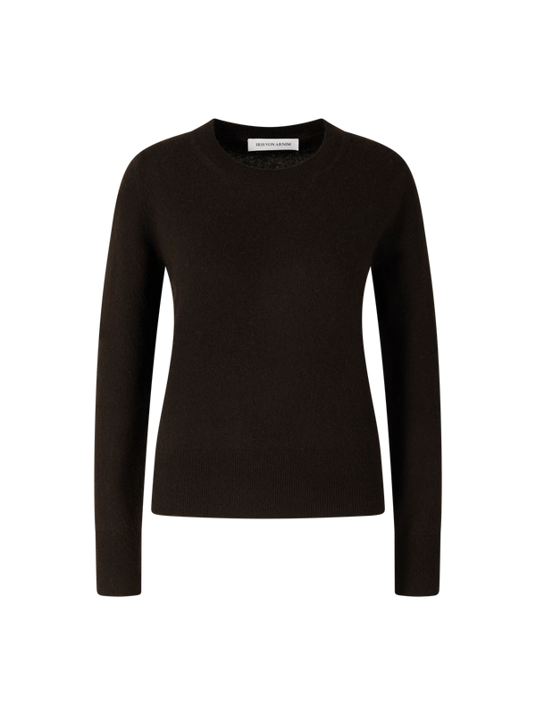 Cashmere-Seidenpullover 'Neris' Schokolade