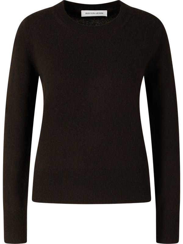 Cashmere-Seidenpullover 'Neris' Schokolade