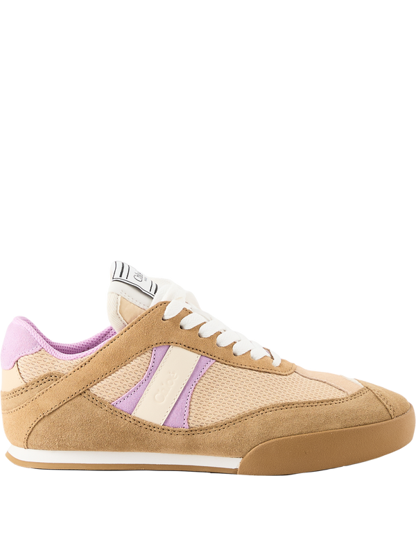 Sneaker 'Kick' Beige/Pink