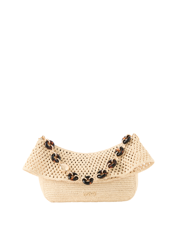 Schultertasche Paula's Ibiza 'Ola Medium' Natural