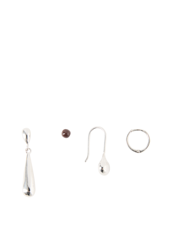 Piercings-Set Silber