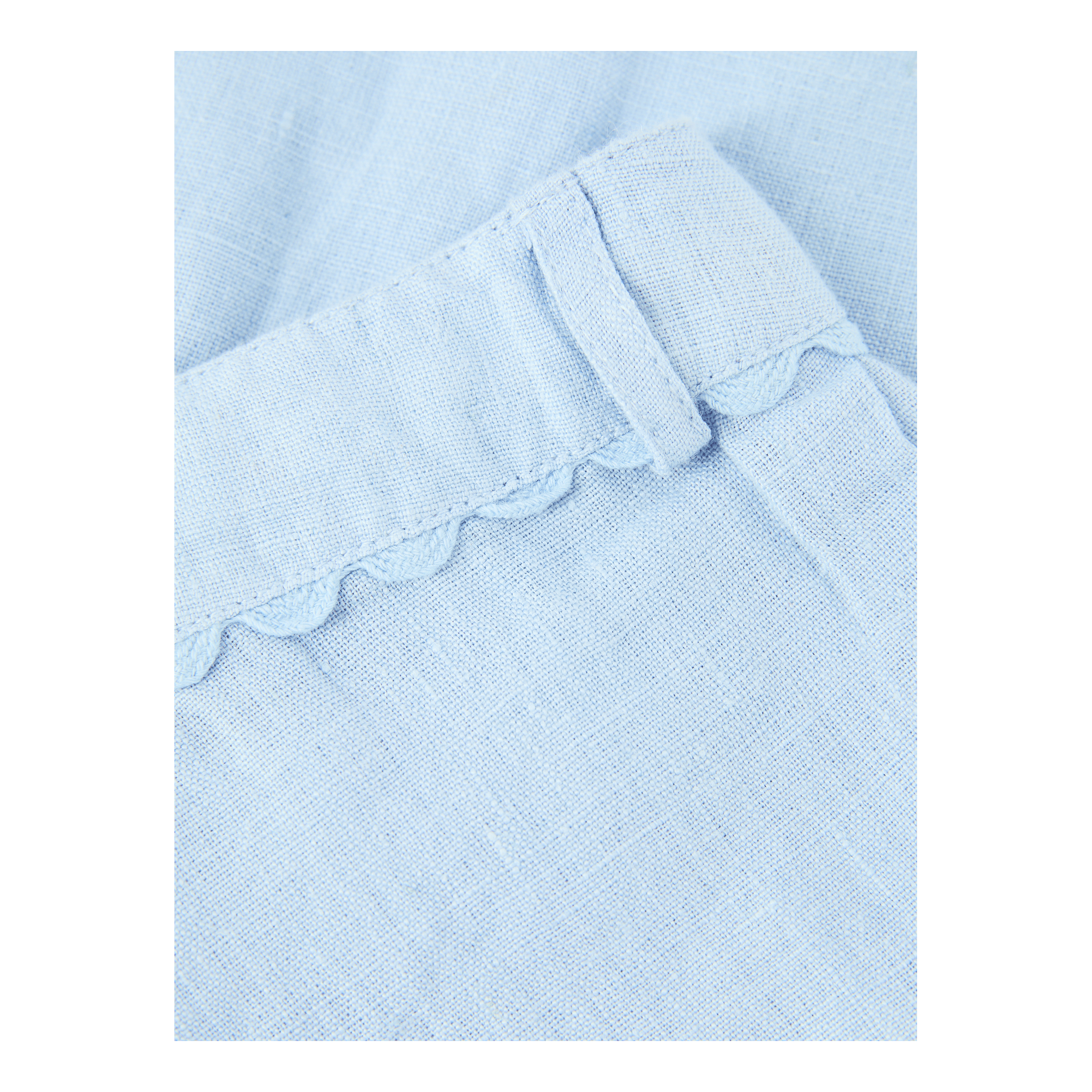 Tartine et Chocolat Leinenhose Hellblau, Frontansicht – UNGER.DE