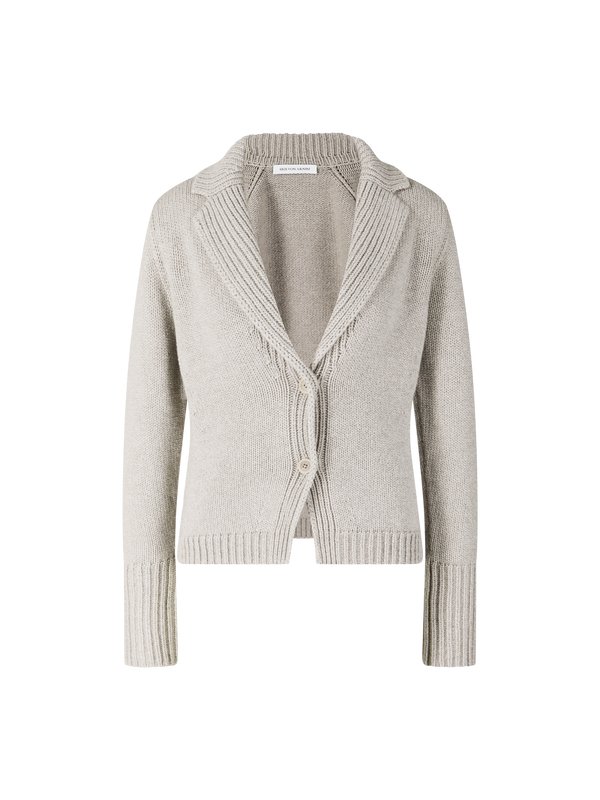 Cashmere-Strickjacke 'Belarita' Pebble