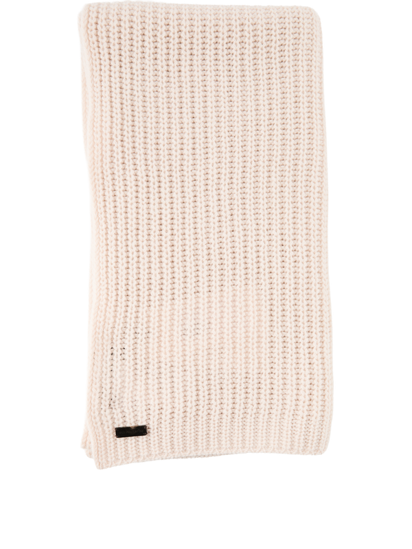 'Harva' Alabaster cashmere scarf