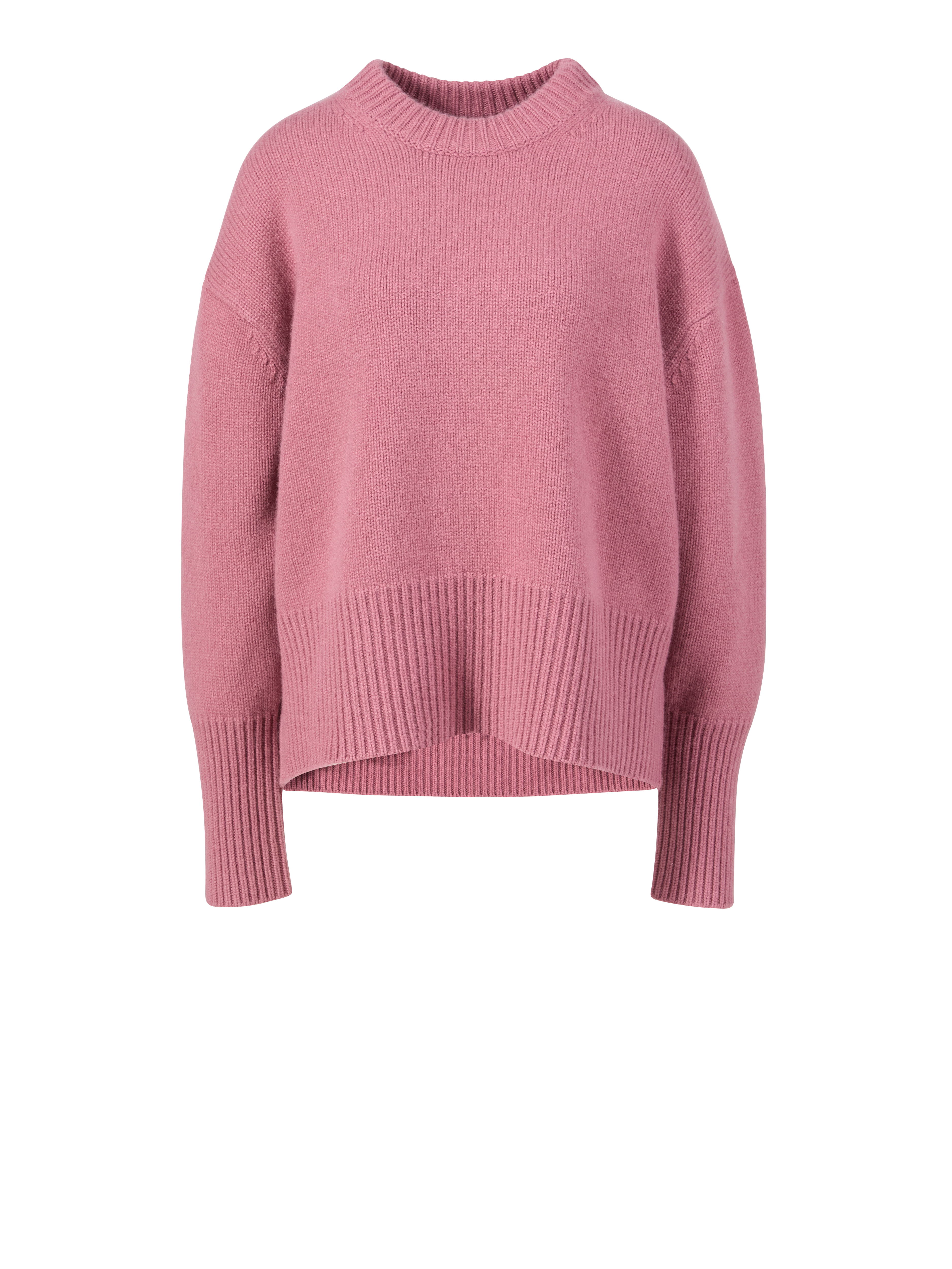 Boxy Cashmere-Pullover Rosa