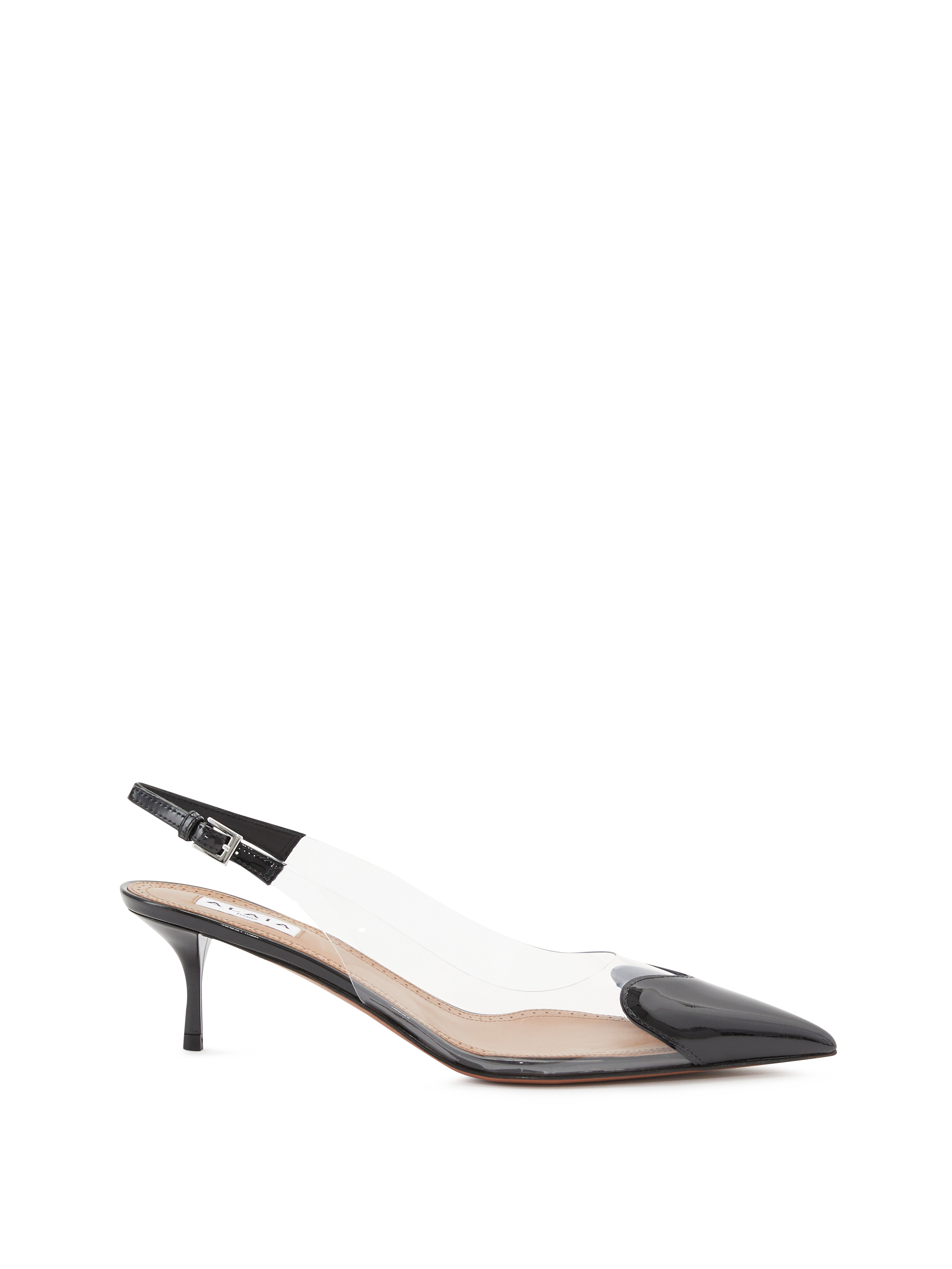 Slingback pumps black