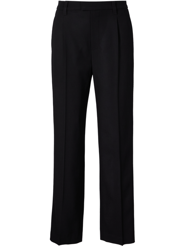 Wollhose mit Monili Perlen Schwarz