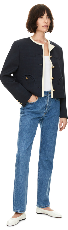 Bolero 'Genesis Shamo' Marineblau