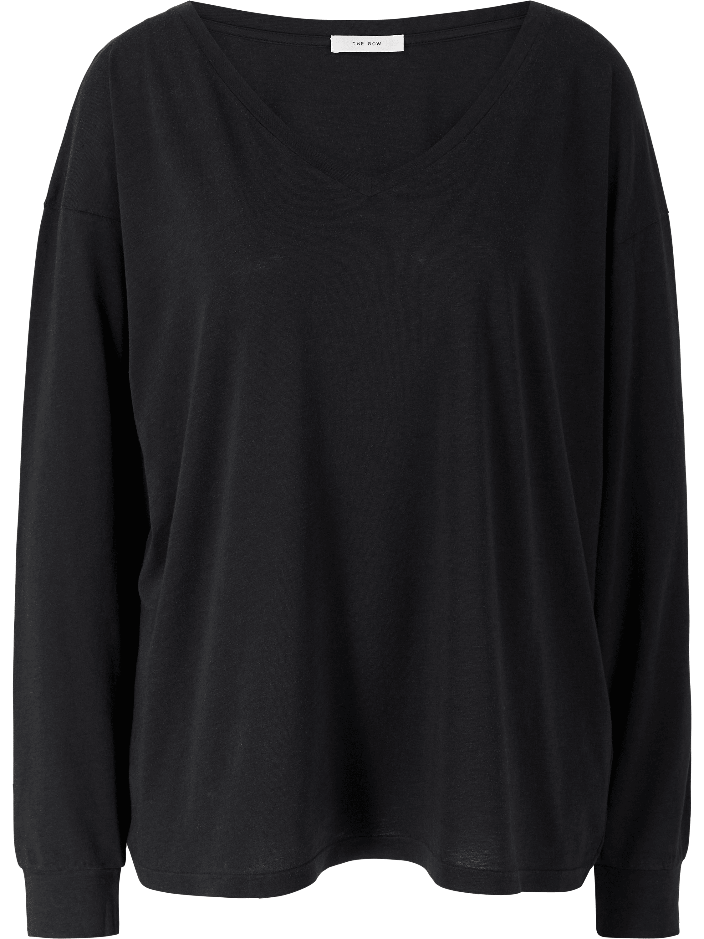 The Row 'Birket' long-sleeved T-shirt, black, Product view – UNGER.DE