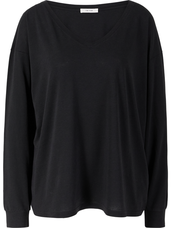 'Birket' long-sleeved T-shirt, black