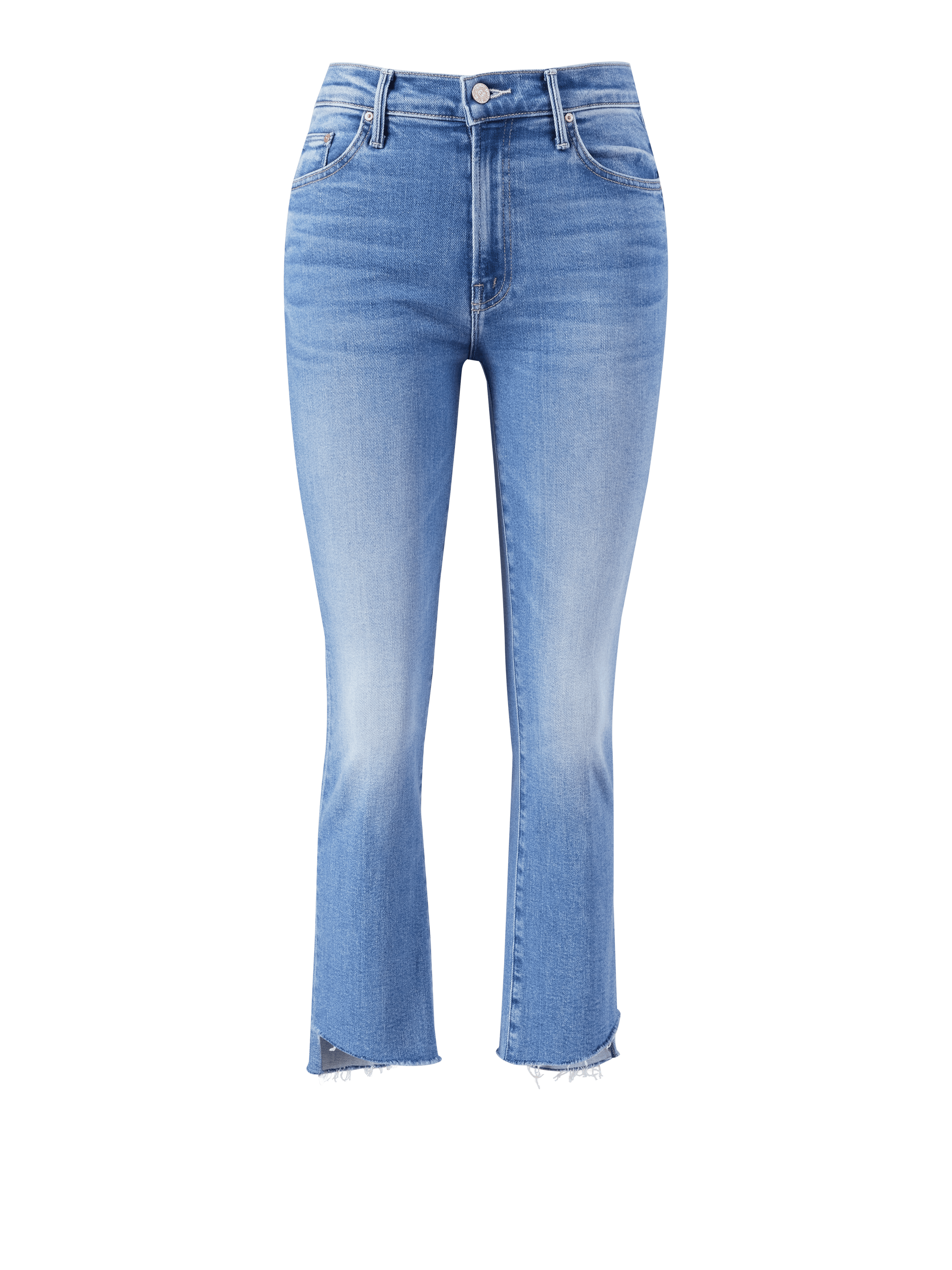 Cropped Slim-Fit Jeans 'The Insider' Mittelblau