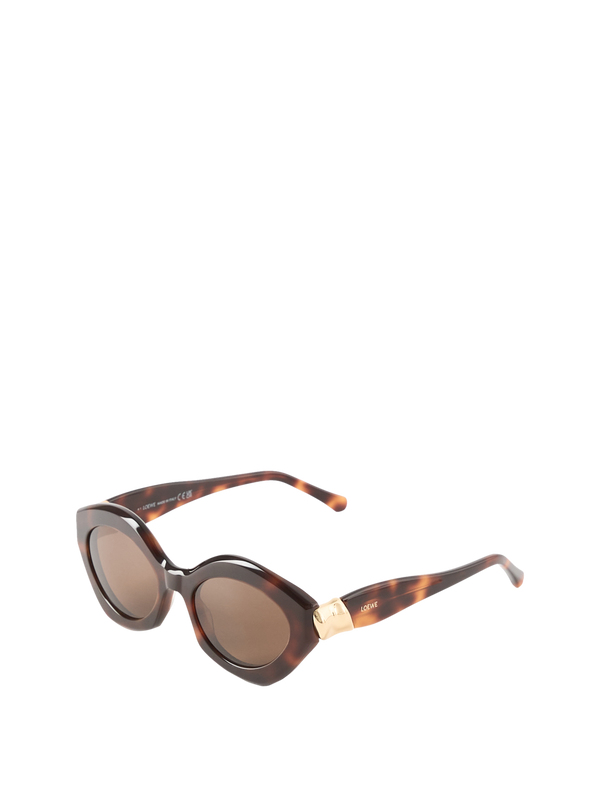 Sonnenbrille 'Coil Cateye' Havana