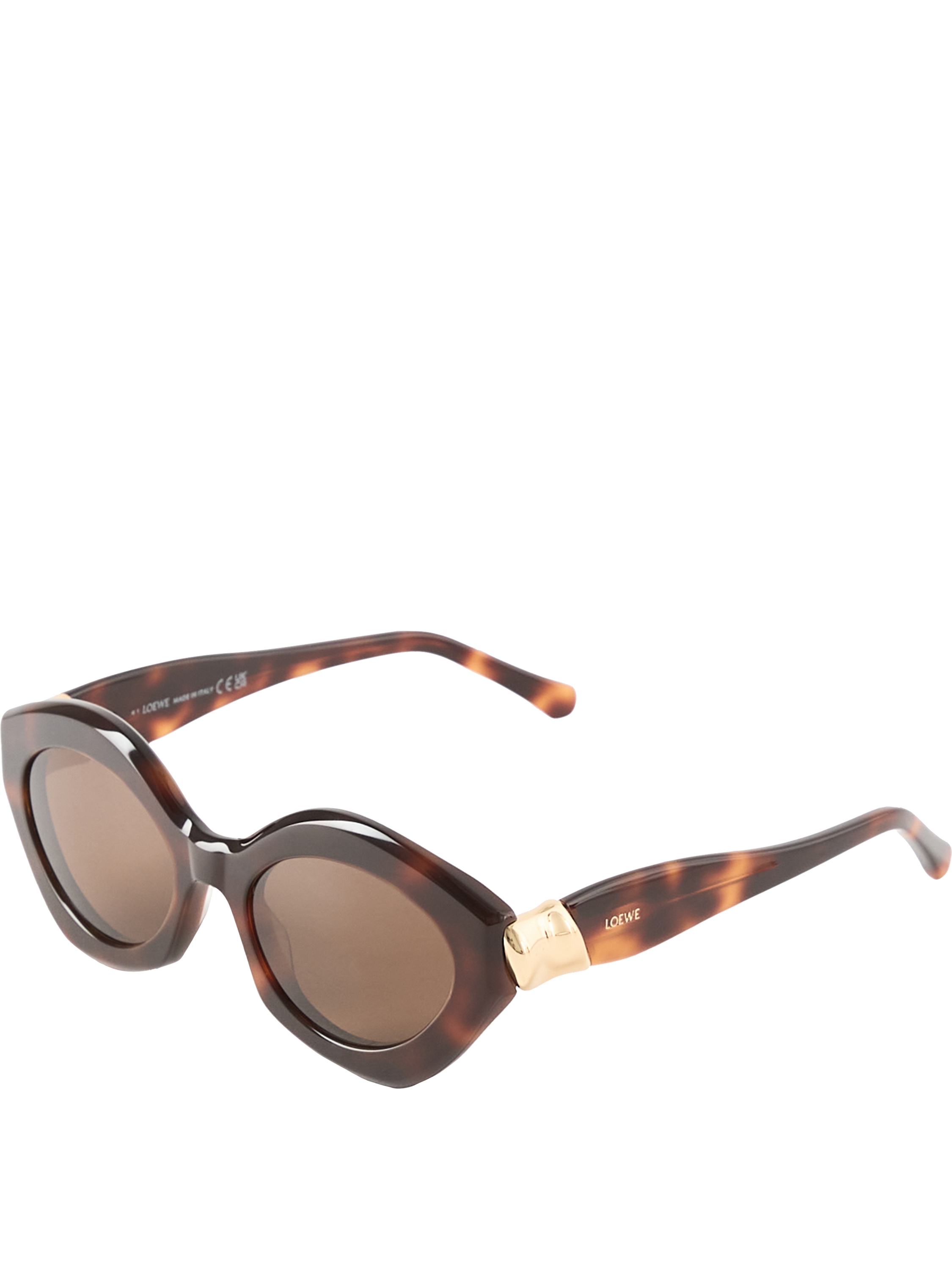 Sonnenbrille 'Coil Cateye' Havana