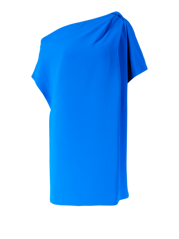 One-Shoulder Kleid 'Karsyn' Mittelblau