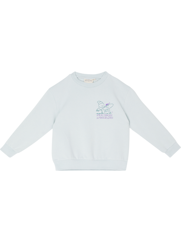 Sweatshirt 'Mangeur de Pain' Türkis