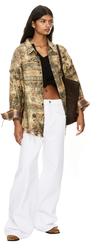 Cropped Top 'Twisted Front' Schwarz