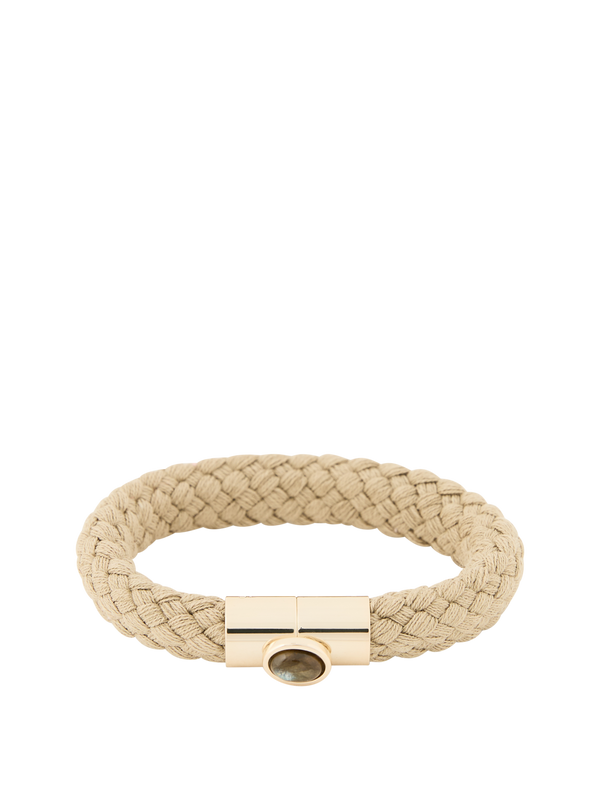 Verziertes Armband 'Alma' Grün