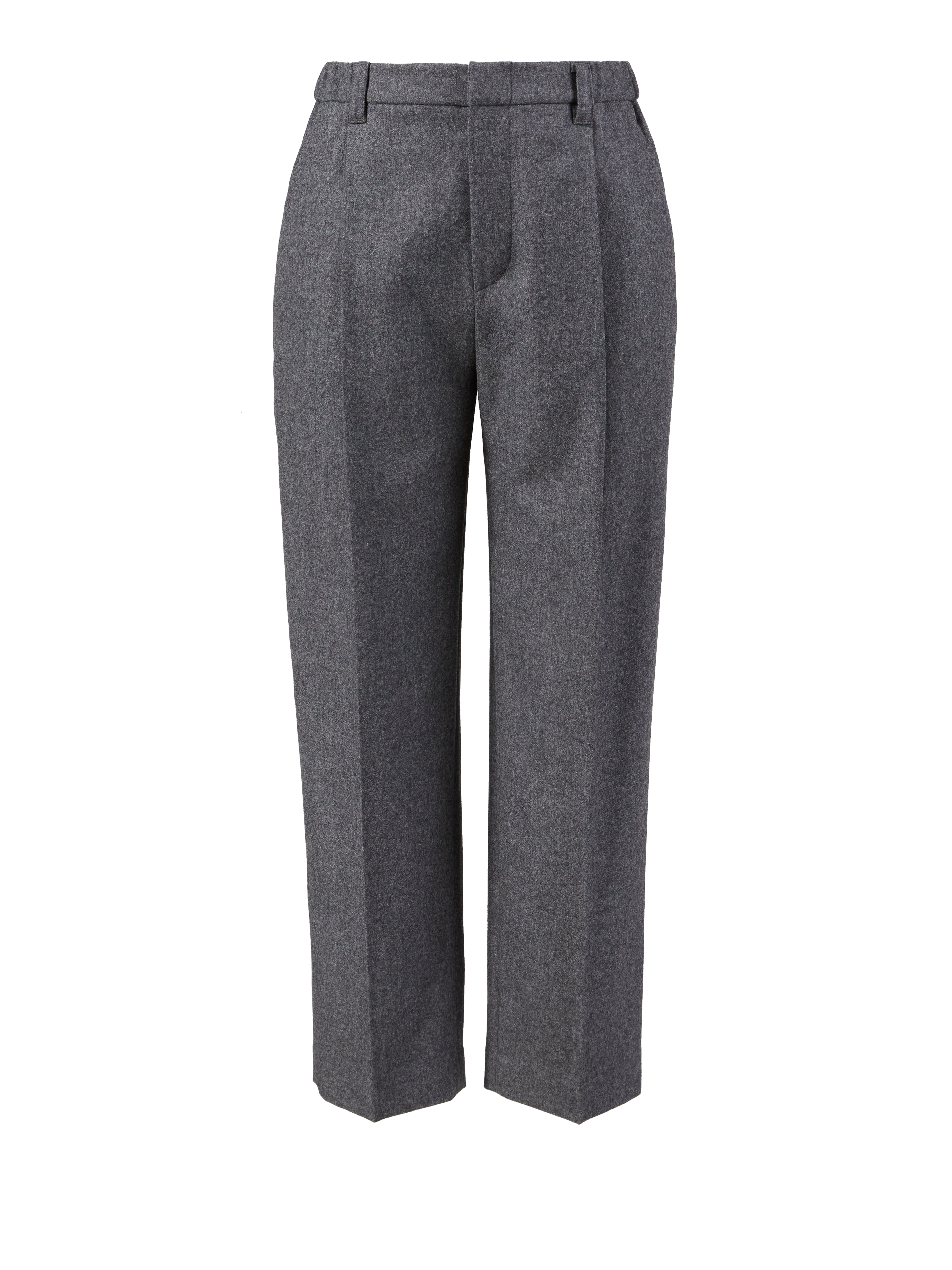 Woll-Cashmere-Hose Grau