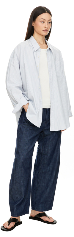 Straight-Leg Jeans 'Oria' Dunkelblau