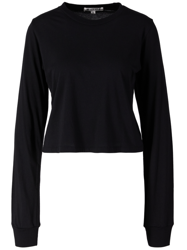 Langarmshirt Schwarz