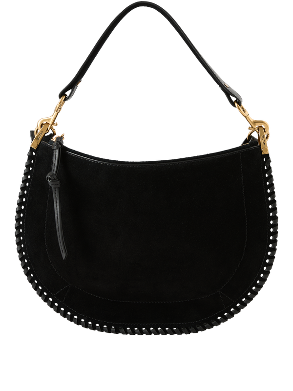 'Oskan Soft Zip' Shoulder Bag – Black