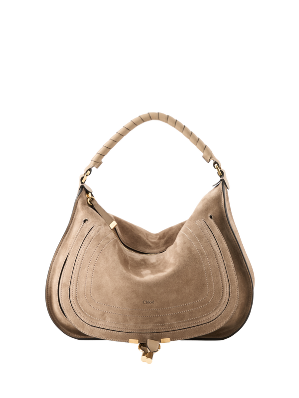 Schultertasche 'Marcie Hobo Medium' Boyish Brown