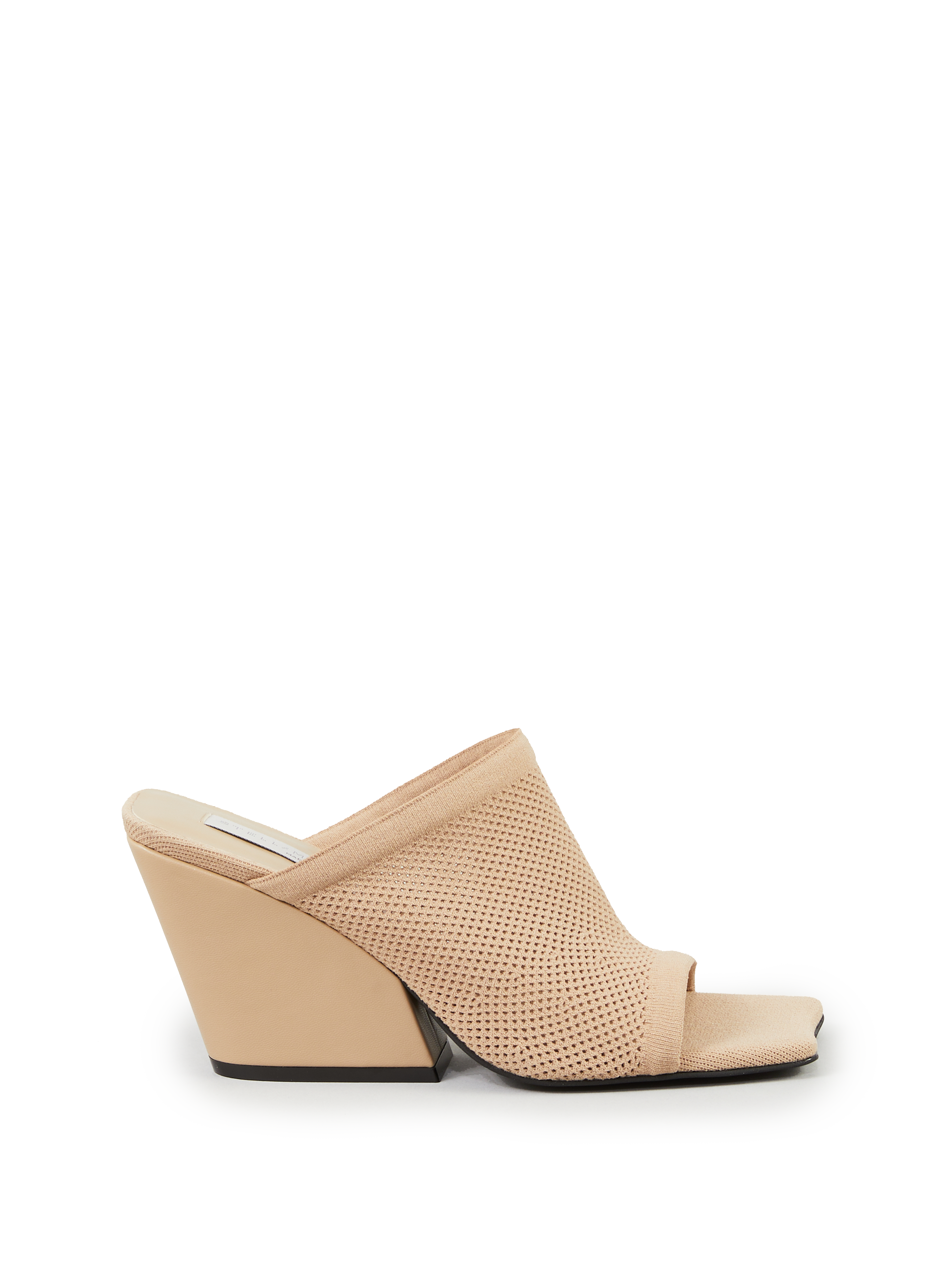 Sandalette 'Mesh Knitted Mat' Beige