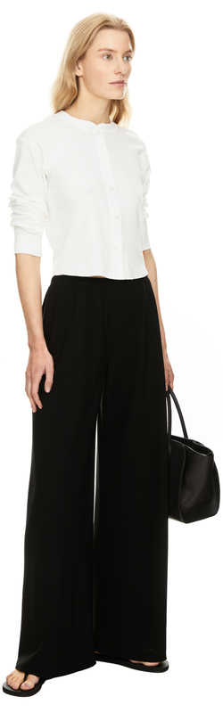 Weite Stoffhose 'Gala' Schwarz