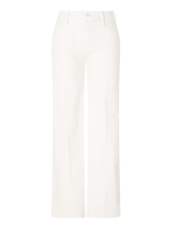 Straight-Leg Jeans 'The Patch Pocket' Crème