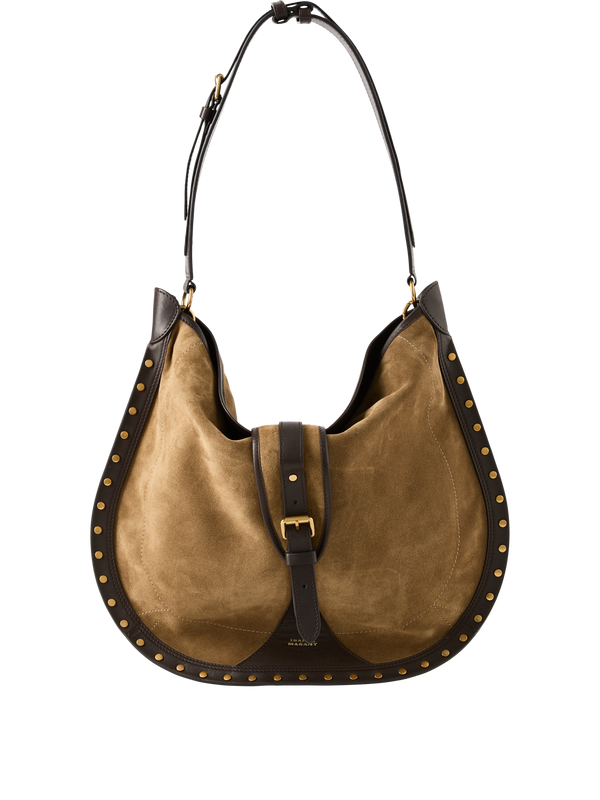 'Oskan Hobo Soft' shoulder bag, taupe