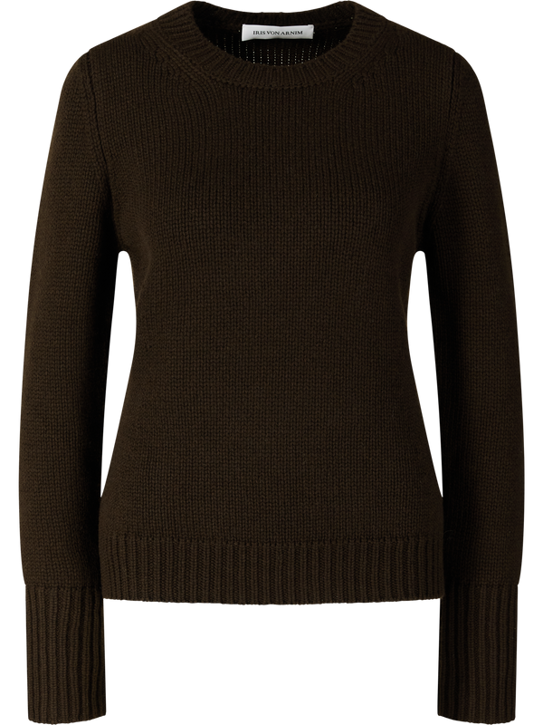 Cashmere-Pullover 'Belia' Schokolade