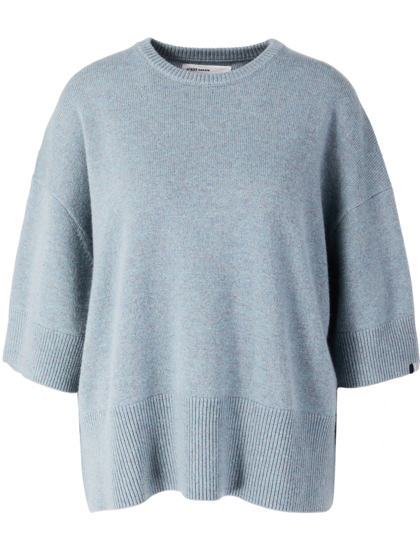 Short-sleeved cashmere jumper 'n°433 Sassie' Mermaid