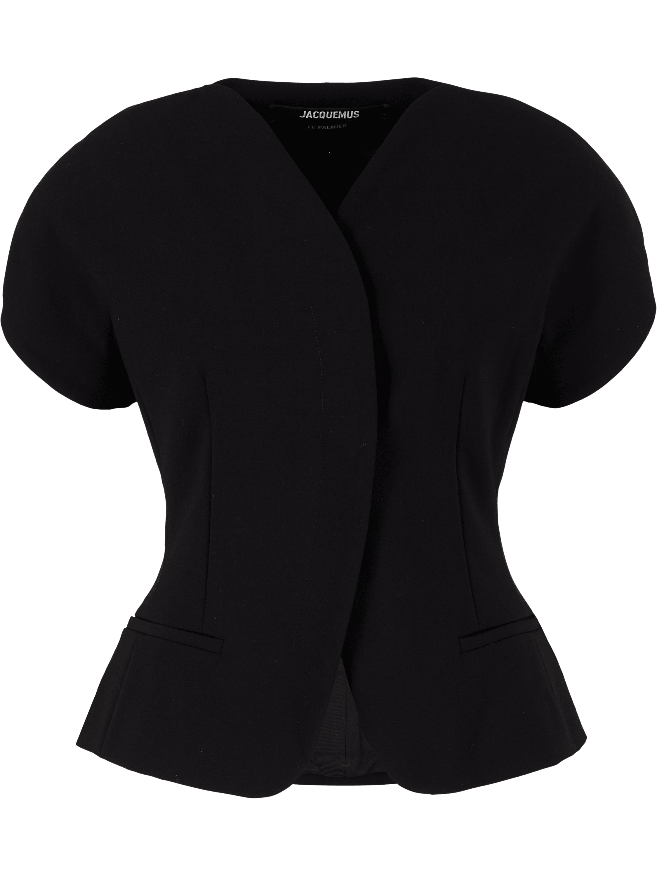 JACQUEMUS 'La Veste Ovalo' Blazer – Black, Product view – UNGER.DE