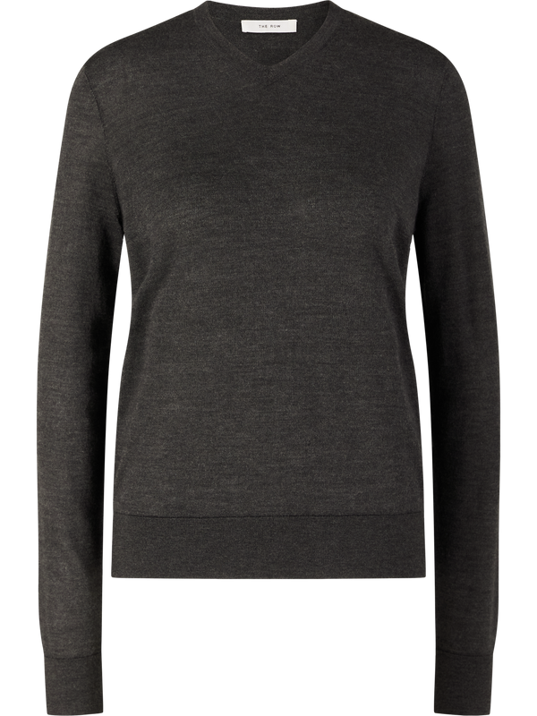 Cashmere-Seidenpullover 'Ondre' Anthrazit