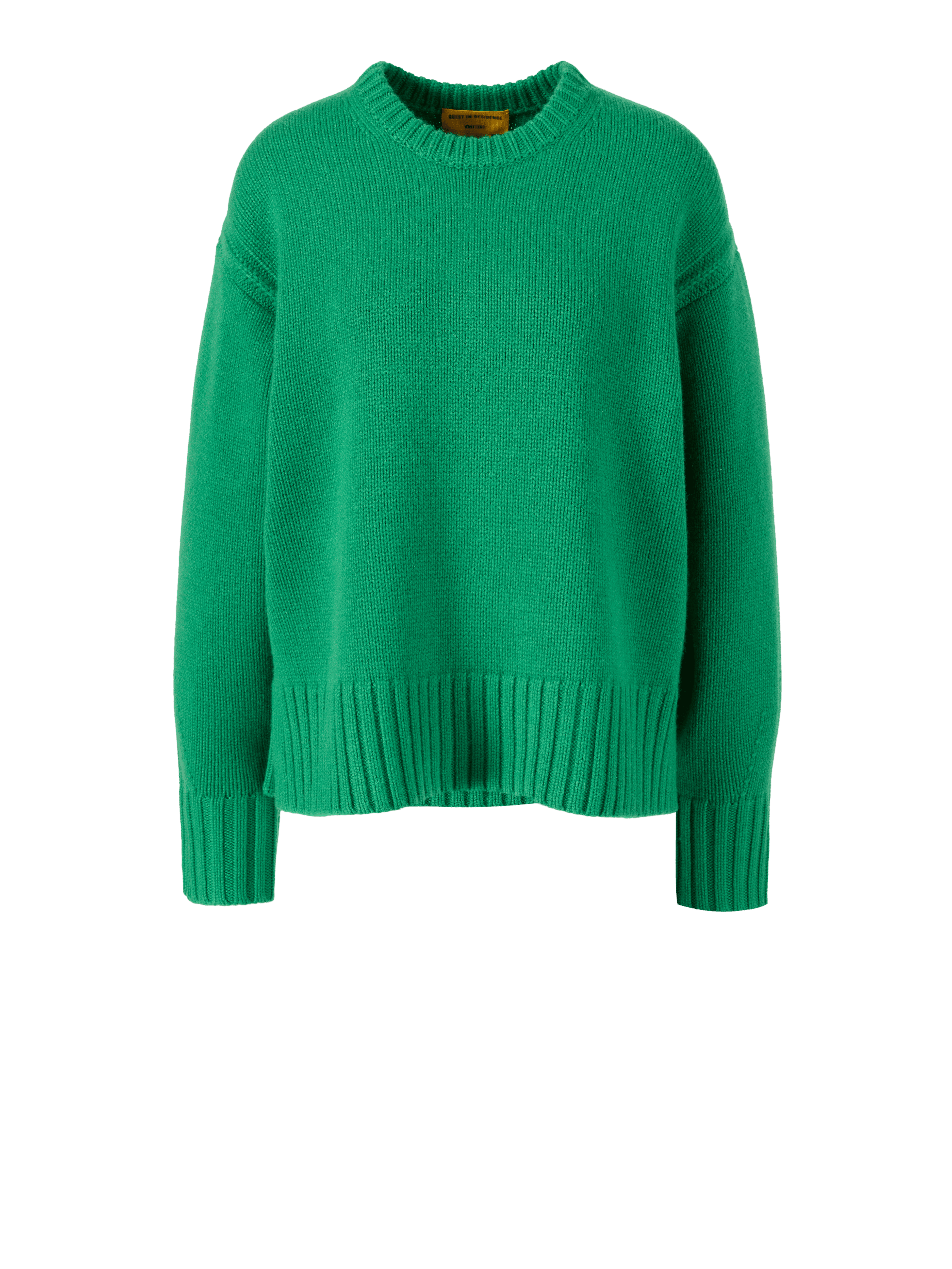 Cashmere-Pullover 'Cozy Crew' Grün