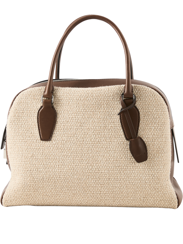 Henkeltasche 'India 12 Canvas' Braun