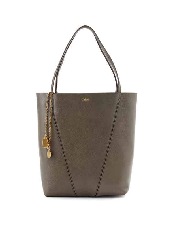 Shopper 'Spin Medium' mit Kette Flannel Grey