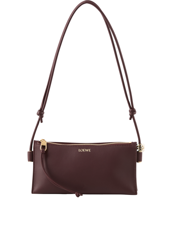 Pouch 'Joya' aus Kalbsleder Dark Burgundy
