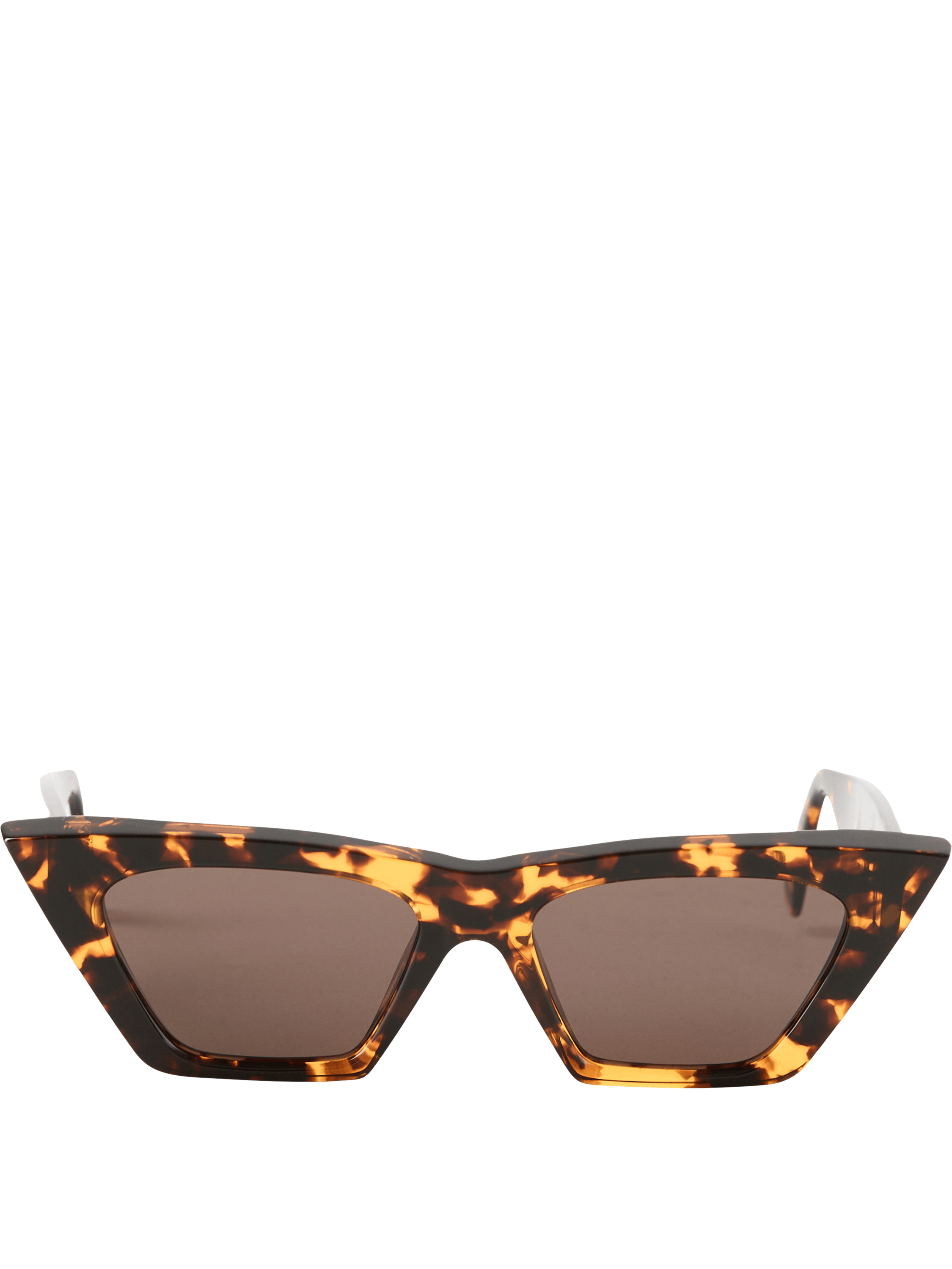 Phoebe Philo Sonnenbrille 'Peak Light' Braun, Rückansicht – UNGER.DE