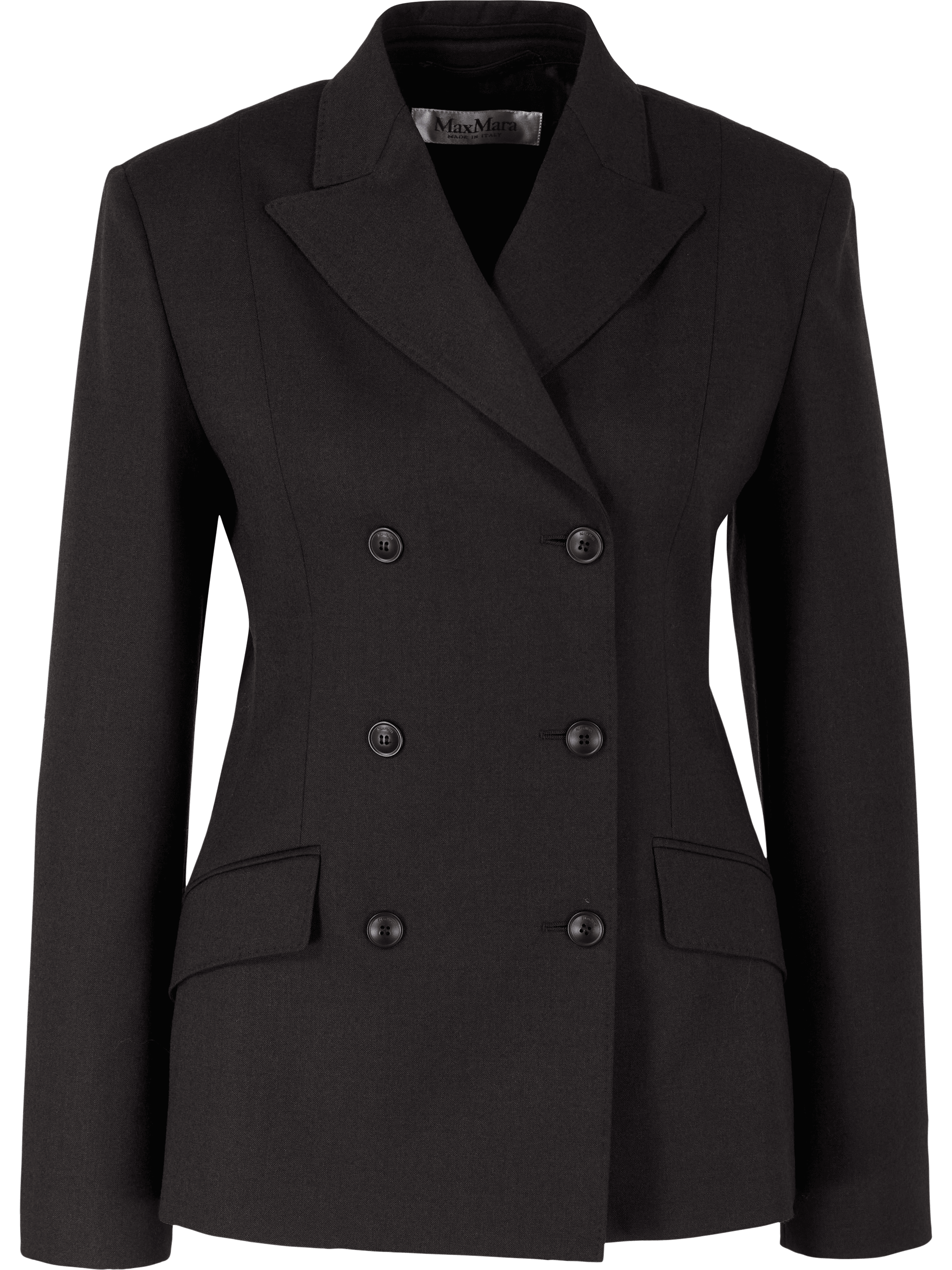 Max Mara Wollblazer 'Mirra' Dunkelbraun, Produktansicht – UNGER.DE