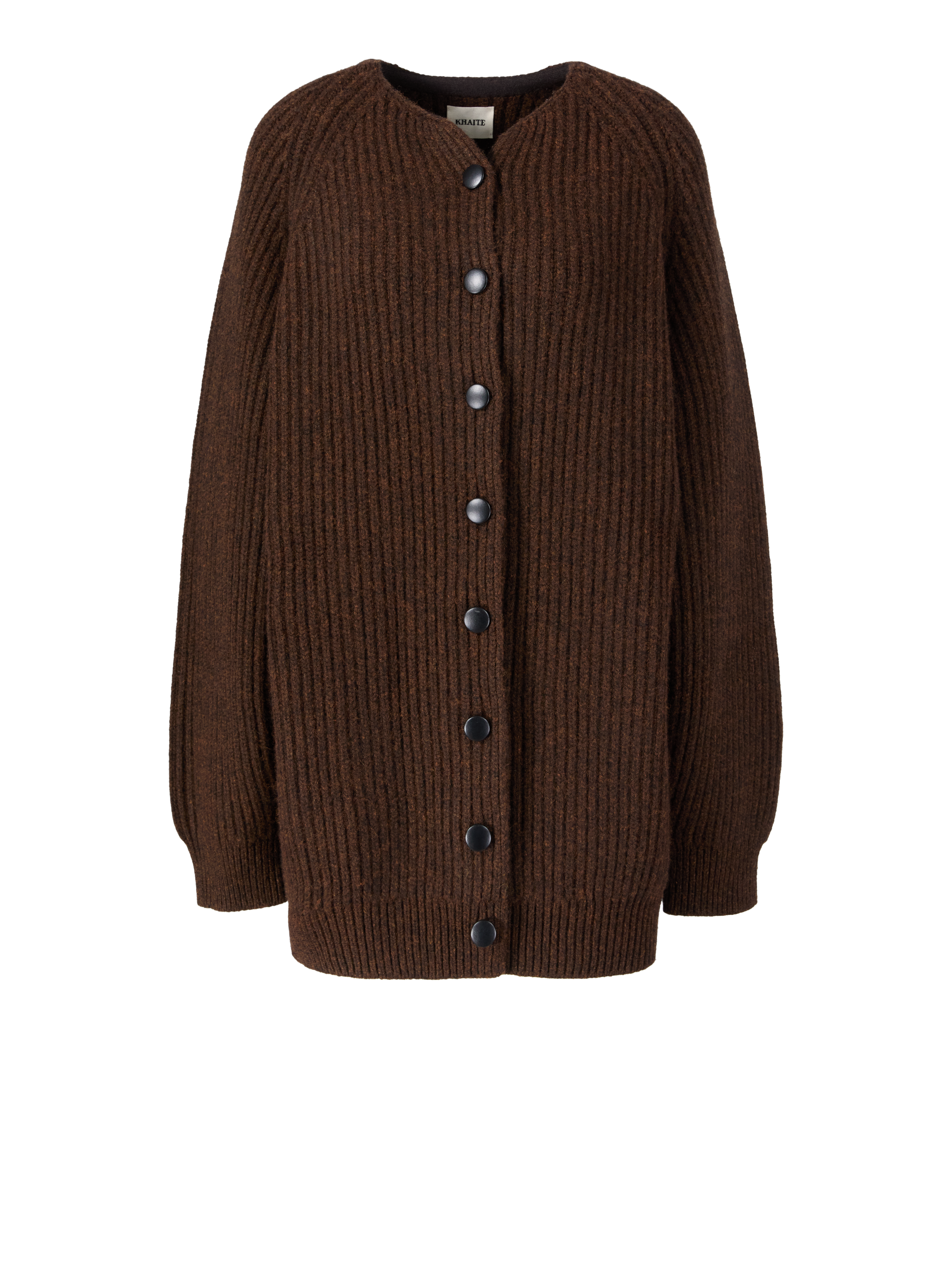 Oversized-Cardigan aus Cashmere 'Jina' Braun 