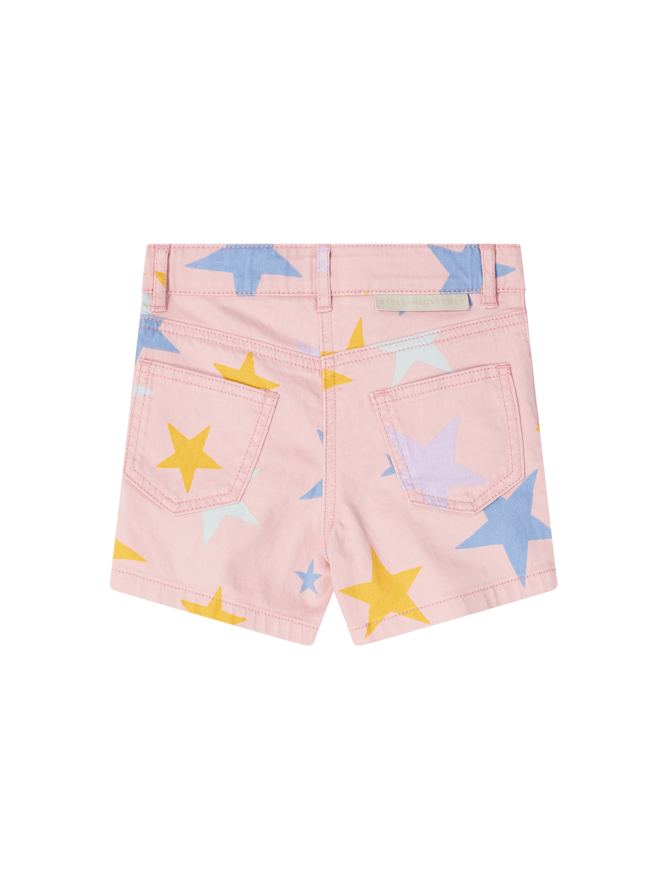 Stella McCartney Kids Kurze Shorts Rosé, Rückansicht – UNGER.DE