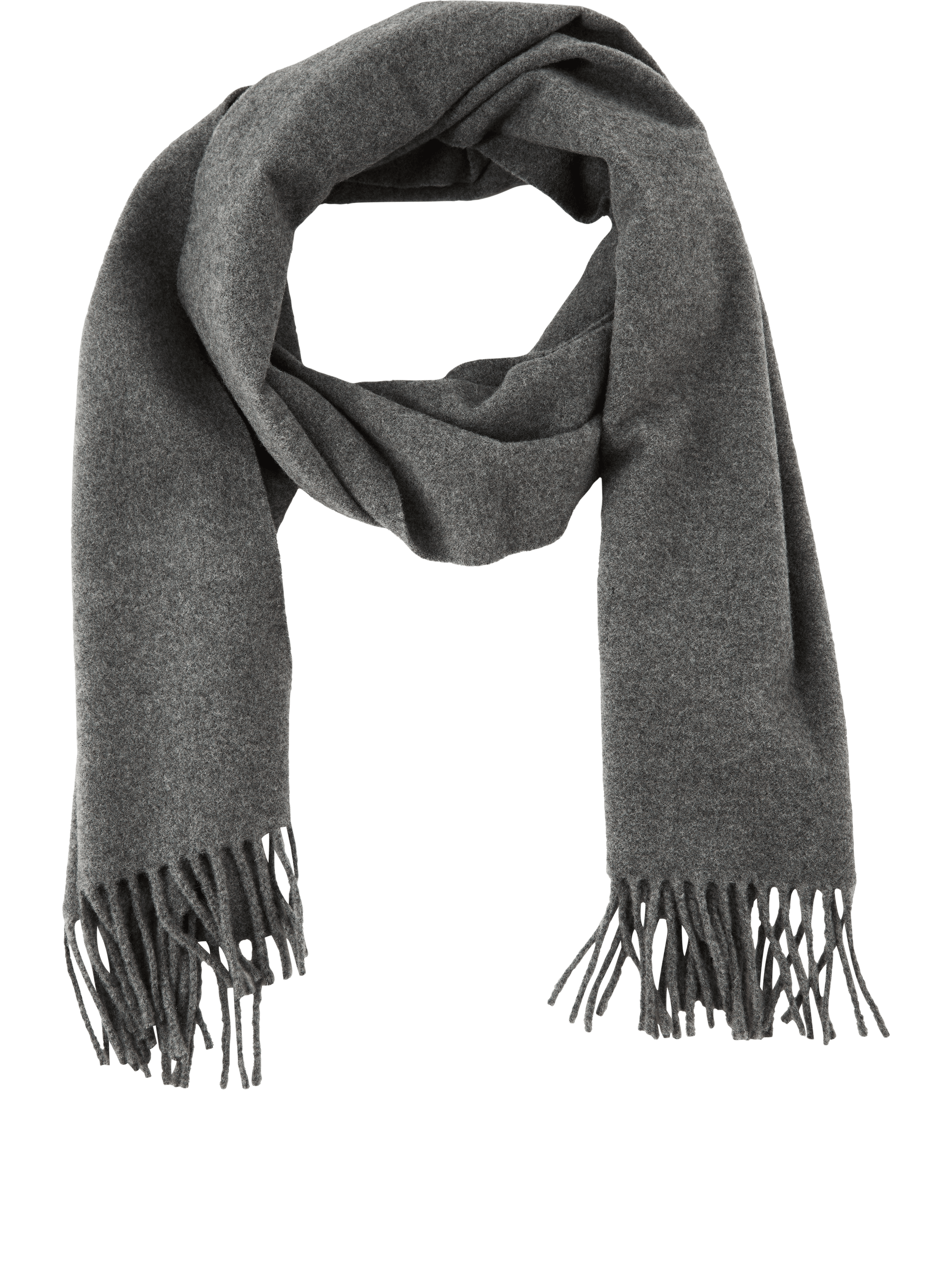 Brunello Cucinelli Cashmere scarf with fringes, Back view – UNGER.DE