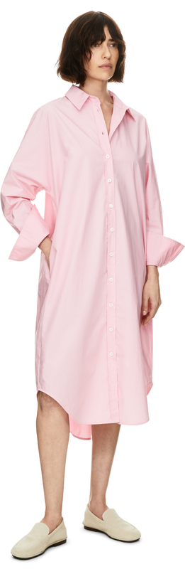 Midi dress 'The Poplin' rose