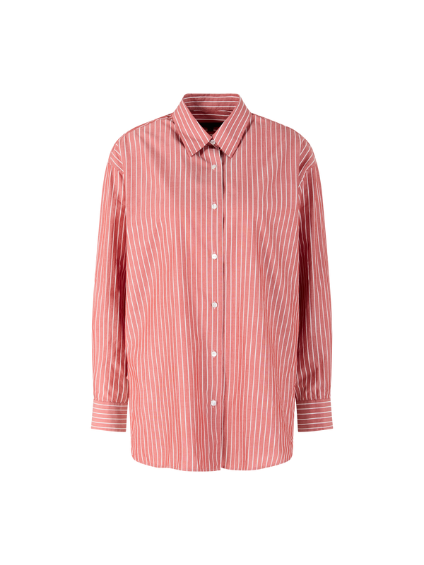 Gestreiftes Hemd 'Yorke' Rot