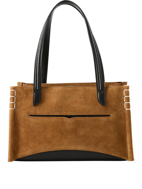 Schultertasche 'Elongated Loafer' Dunkelbraun