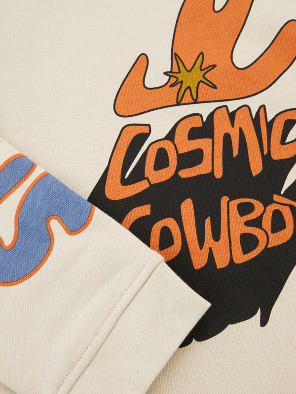 Kapuzenpullover Crème