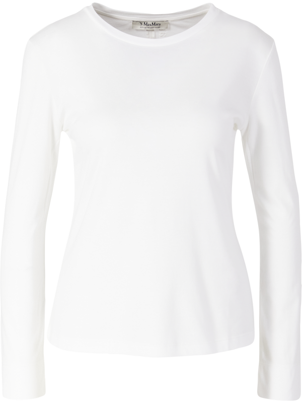 Langarmshirt 'Fumetto' Weiß