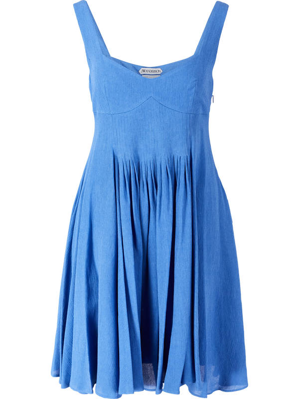 Babydoll-Kleid Indigoblau