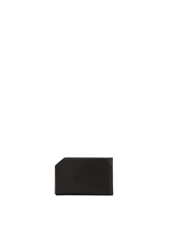 Calfskin wallet black